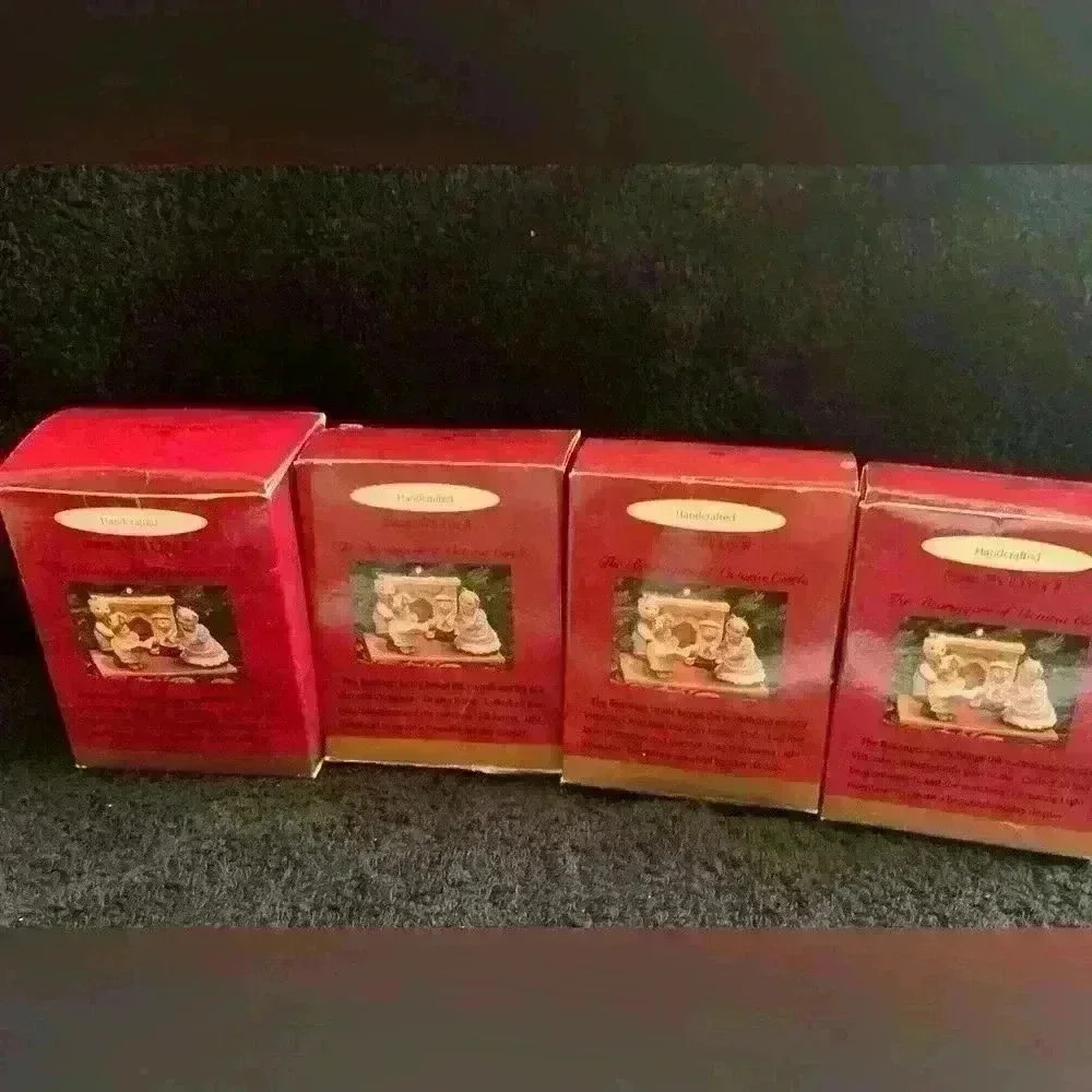 Vintage 1993 Hallmark Keepsake Ornaments, The Bearingers, Set of 4 - Picture 13 of 13
